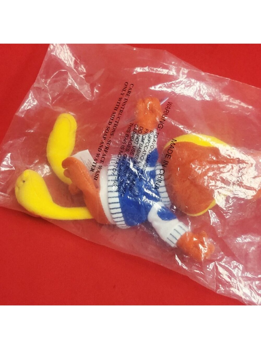 1998 General Mills Breakfast Pals Sonny the Cuckoo Bird Plush Toy Cocoa Puffs Ce - Picture 5 of 13